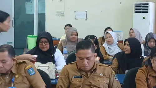 Upaya Peningkatan Kesehatan Peserta Didik, Kordinator UKM Ikuti Rapat Evaluasi Bidang Kesehatan