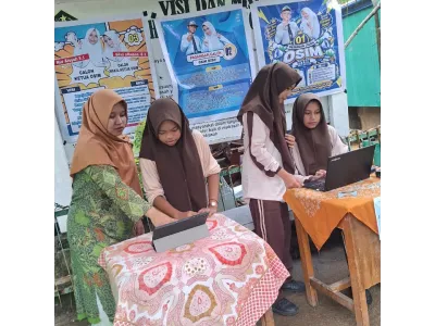 Wujud Demokrasi Kebebasan Berpendapat, MTsN Sibolga Laksanakan Pemungutan Suara Pemilihan OSIM 