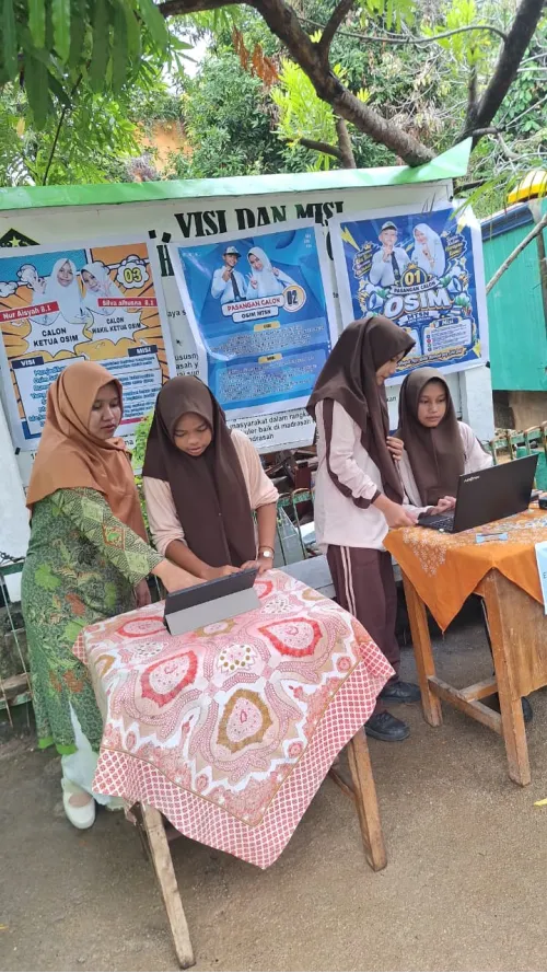 Wujud Demokrasi Kebebasan Berpendapat, MTsN Sibolga Laksanakan Pemungutan Suara Pemilihan OSIM 